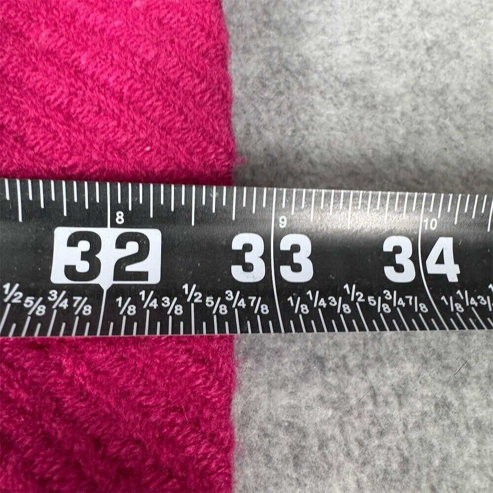 Vintage Y2K Coffee Shop Coat Womens Wool Blend Size L Bright Pink - Picture 12 of 12